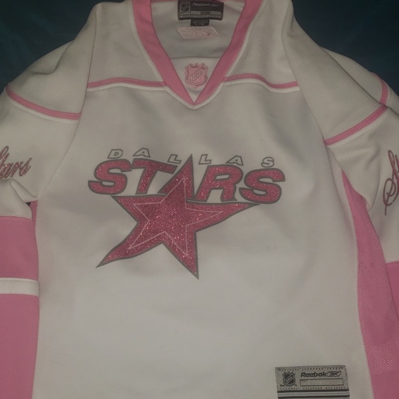 pink dallas stars jersey